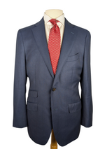 Suit Supply VBC Suit 40R Blue Wool Vitale Barberis Canonico