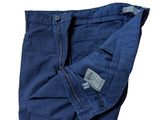 LBM 1911 Trousers 35/36 Blue Twill Flat front Straight Leg Cotton