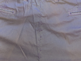 LBM 1911 Trousers 35 Lilac Twill Flat front Straight Leg Cotton