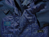 TM Lewin REDA Suit 42L Bright Navy Blue 2xTrousers Pure Wool