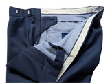 TM Lewin REDA Suit 42L Bright Navy Blue 2xTrousers Pure Wool
