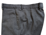 TM Lewin REDA Soft Suit 38R Charcoal Micro Check 2-Button Pure Wool