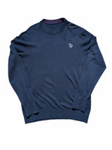 Paul Smith Sweater S Navy Blue Cotton