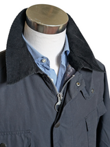 Barbour Coat XXL Midnight Retail Frazer Waxed Cotton