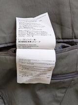 Hugo Boss Suit 40R Olive Green Cotton