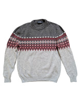 Hackett Sweater S Grey Nordic Merino/Cashmere