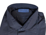 Barba Dandylife Shirt 16.5 Midnight Blue Garment Washed/Dyed Cotton
