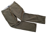 Ralph Lauren Trousers 35x34 Washed Olive Green Cotton