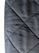 Barbour Jacket L Black Powell Padded Quilt Polyester
