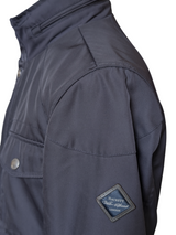 Hackett Technical Field Jacket M Navy Blue Velospeed Polyester