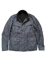 Barbour Jacket S Gunmetal Blue Ariel Polarquilt Polyamide