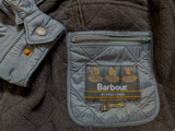 Barbour Jacket S Gunmetal Blue Ariel Polarquilt Polyamide