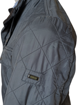 Barbour Jacket S Gunmetal Blue Ariel Polarquilt Polyamide