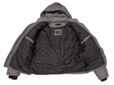 Pal Zileri Lab Hooded Down Jacket L/52 Slim Grey Nylon