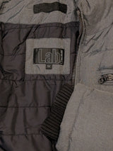 Pal Zileri Lab Hooded Down Jacket L/52 Slim Grey Nylon