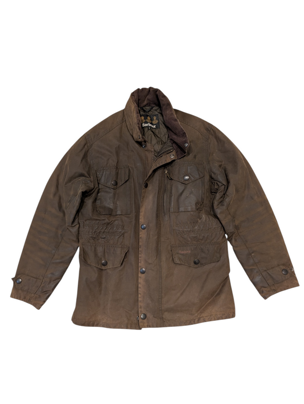 Barbour Jacket S Brown Sapper Waxed Cotton – eHABERDASHER