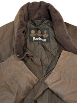 Barbour Jacket S Brown Sapper Waxed Cotton