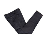 The Wardrobe Trousers 32 Navy Blue Garment Dyed Cotton Twill