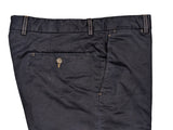 The Wardrobe Trousers 32 Navy Blue Garment Dyed Cotton Twill