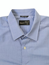 Christian Lacroix Rare Sample Shirt 16 Light Blue Cotton