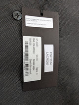Christian Lacroix Rare Sample Shirt 16 Charcoal Microcheck Cotton
