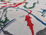 Christian Lacroix Rare Sample Shirt 16 Paint Splattered Cotton