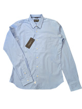 Christian Lacroix Rare Sample Shirt 16 Sky Blue Cotton