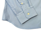 Christian Lacroix Rare Sample Shirt 16 Sky Blue Cotton