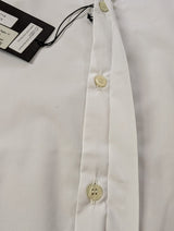 Christian Lacroix Rare Sample Shirt 16 White French Cuffs Cotton