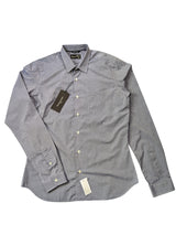 Christian Lacroix Rare Sample Shirt 16 Ink Blue Cotton