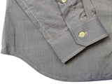 Christian Lacroix Rare Sample Shirt 16 Ink Blue Cotton