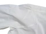 Christian Lacroix Rare Sample Shirt 16 White Formal Two-faced French Cuffs Cotton