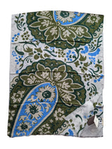 LBM 1911 Scarf Green Giant Paisley Modal/Cotton