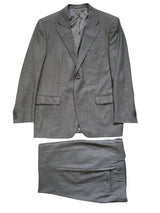 Corneliani Suit 44R Grey Nailhead 2-Button Pure Wool