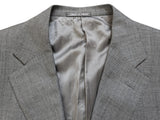Corneliani Suit 44R Grey Nailhead 2-Button Pure Wool