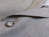 Corneliani Suit 44R Grey Nailhead 2-Button Pure Wool