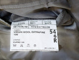 Corneliani Suit 44R Grey Nailhead 2-Button Pure Wool
