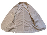 Liu Jo Milano Unconstructed Sport Coat 38R Tan Cotton Needlecord