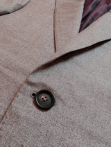 Pal Zileri Sport Coat 38R Mushroom 2-button Pure Silk