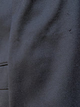 Hugo Boss Blazer Sport Coat 42R Navy Blue Hopsack Reda Wool