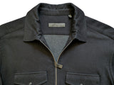 Corneliani Soft Jacket S/48 Black Cotton Shacket
