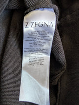 Zegna S/M Black Logo Sweatshirt
