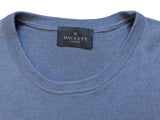 Hackett Sweater L Blue Wool/Silk