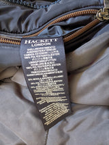 Hackett Field Jacket M Navy Blue Polyester