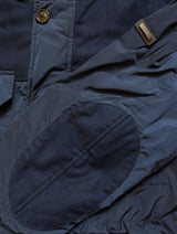 Hackett Field Jacket M Navy Blue Polyester