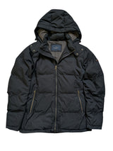 Hackett Hooded Parka L Black Polyester