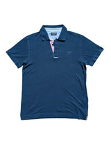 Paul & Shark Polo Shirt S/M Slim Navy Blue Cotton Pique
