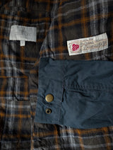 Next British Millerain Jacket L Blue Waxed Cotton