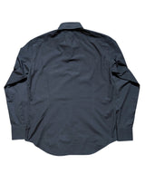 Thom Sweeney Shirt L Navy Blue Cotton