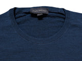 John Smedley Sweater M Dark Royal Blue Merino Wool